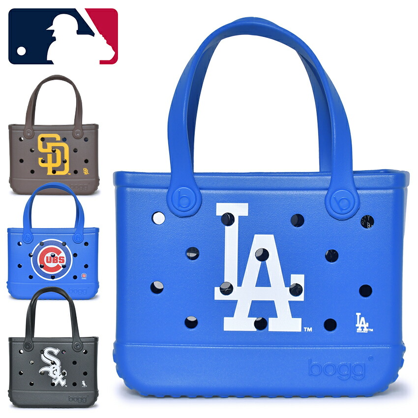 【MLB公式】WinCraft × Bogg Bag コラボ トートバッグ ドジャース カブス パドレス ホワイトソックス ボッグバッグ LA バッグ 防水 軽量 ポーチ付 正規品 グッズ 可愛い レディース 女性 女の子 野球観戦 夏 海 ブルー 大谷翔平 今永 鈴木誠也 ダルビッシュ