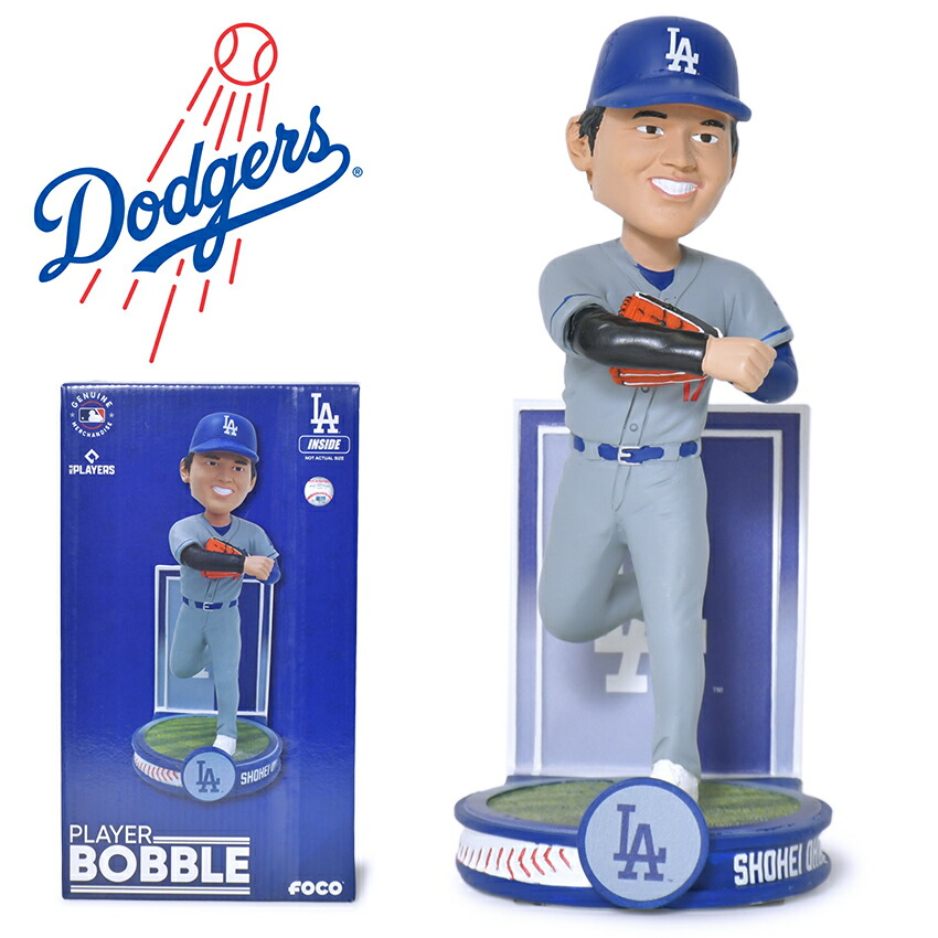 楽天市場】大谷翔平 ボブルヘッド ドジャース 2025 連覇記念モデル