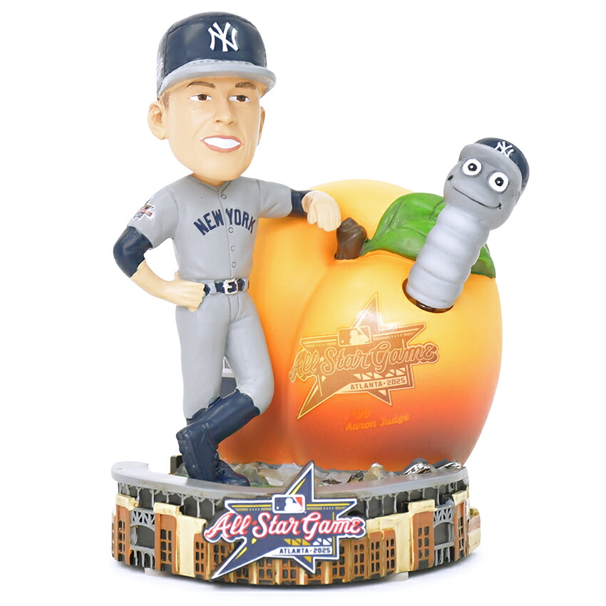 【世界125体限定】アーロン ジャッジ ボブルヘッド 2025 MLB オールスターゲーム アトランタ FOCO MLB公式 ヤンキース New York Yankees #99 RF バブルヘッド 首振り人形 シリアル入り限定フィギュア メジャーリーグ 野球