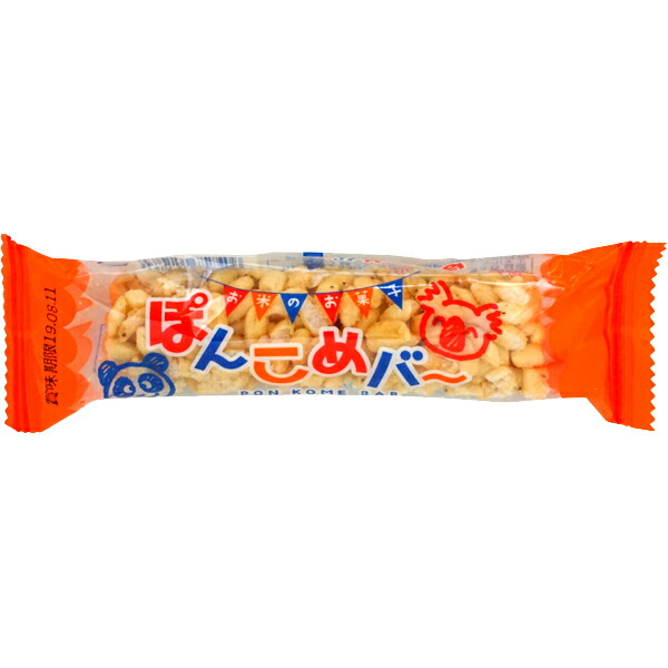 楽天市場】【家田製菓】ぽんこめバー（30本入） : 駄菓子ワールド