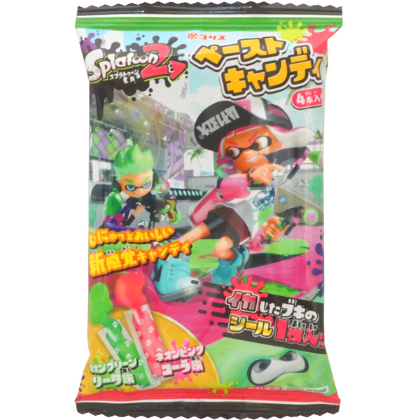 楽天市場 100円 コリス スプラトゥーン2 ペーストキャンディ 1箱 12個入 お菓子 スプラトゥーン まとめ買い 飴 アメ まとめ買い プレゼント 景品 ミカミオンラインショップ