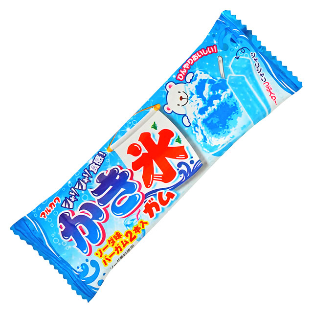 市場 30円 ガム かき氷ガム マルカワ 1箱 ソーダ味 20個入 ソーダ お菓子