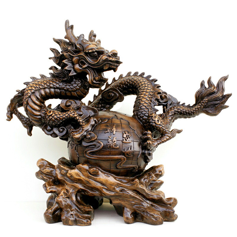 置物 竜 風水 祥龍盛世 財富興隆 特大 龍 ドラゴン 玄関 龍の飾り 風水グッズ レジン 開運祈願 金運祈願アイテム 龍神 開運 財産運 出世運 恋愛運 幸福 成功 オブジェ 金運 吉祥 立像 卓上置物 贈り物 開店祝い 経営 商売繁盛 高級卓上置物 大迫力 開店祝い 運気アップ 招財|三友ショップ