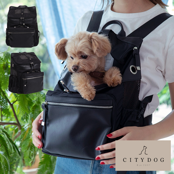 楽天市場 送料無料 Citydog 犬 猫 リュック リュックキャリー シンプル 大容量 収納 抱っこ 犬 猫 キャリーケース キャリーバッグ おしゃれ 中型犬 小型犬 電車 防災 災害 避難 軽量 二重蓋 シティドッグ シティードッグ 多頭 おでかけ Citydog