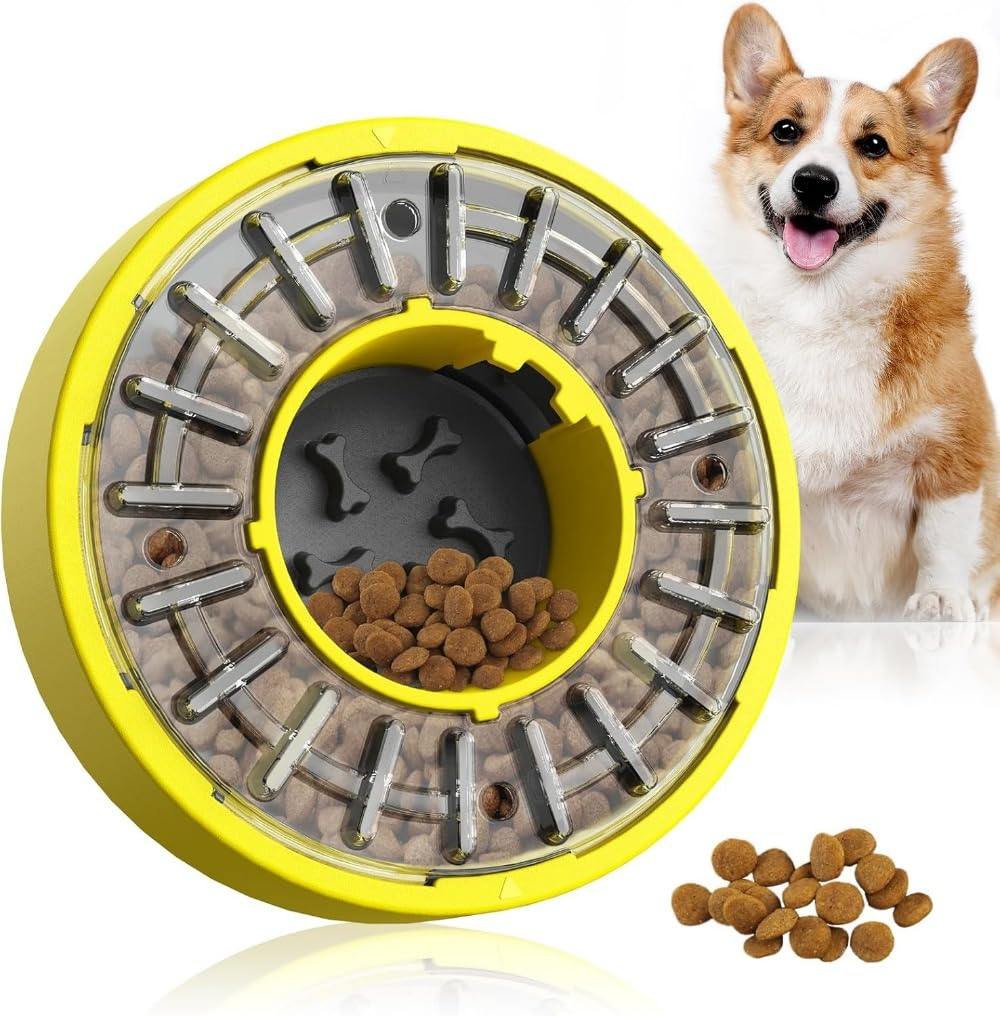犬は知育食器を使って、食事を遅くして、犬はゆっくりと胃を丈夫にするおもちゃを食べて、頭脳訓練を通じて食べ物の奨励を得て犬の退屈を緩和します