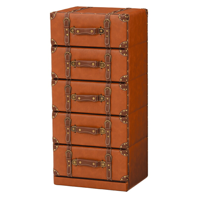 楽天市場】チェスト 3段 収納 リビング レザー 合皮 おしゃれ 引き出し