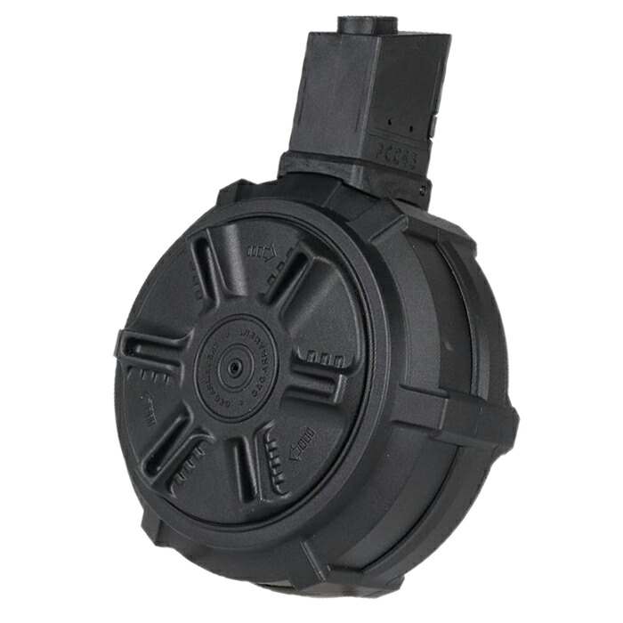 G&G G-08-198 PCC45 Drum Magazine 1500R｜サバゲー用品の４１ミリタリー