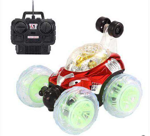 RC RTR ミニカー スタントカー 360度 ウイリー 回転 反転 LED 車 ラジコン おもちゃ 子供 ギフト プレゼント カラー選択可能|四つ葉ショップ
