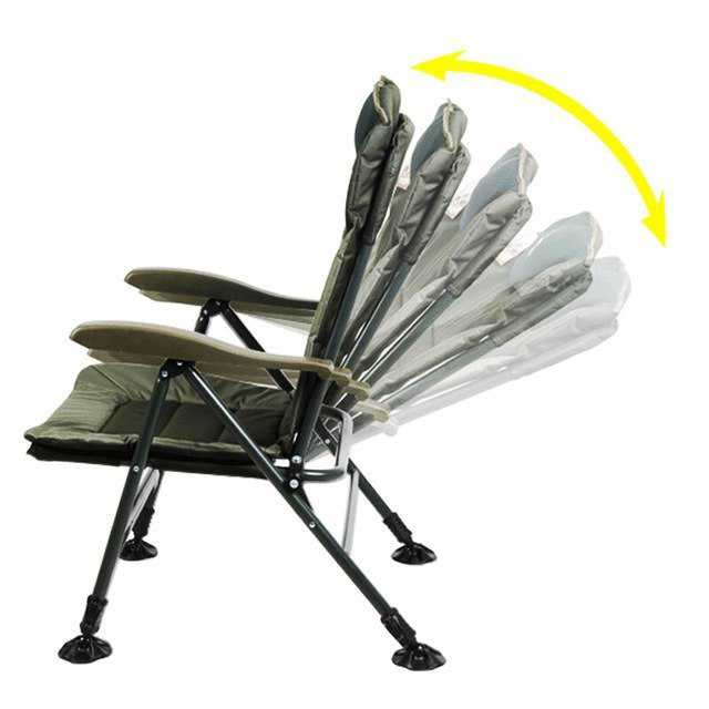 期間限定キャンペーン 背もたれの調節可能な釣り用椅子 折り畳み可能 Fucoa Cl