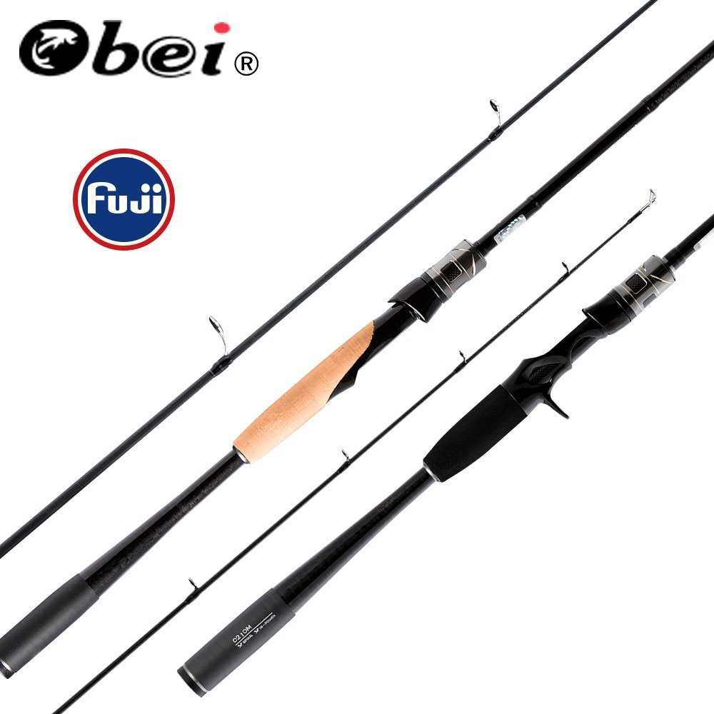 Obei mythos lure fishing 1.98/2.10/2.40m casting spinning rod with FUJI Guide Rings fishin｜四つ葉ショップ