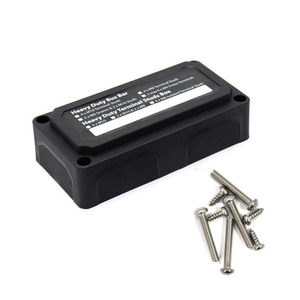車 外装 Bus BarsDC 48V 300A 4 car Bus boat power distribution bar with 4xM8 Terminal asparag|四つ葉ショップ