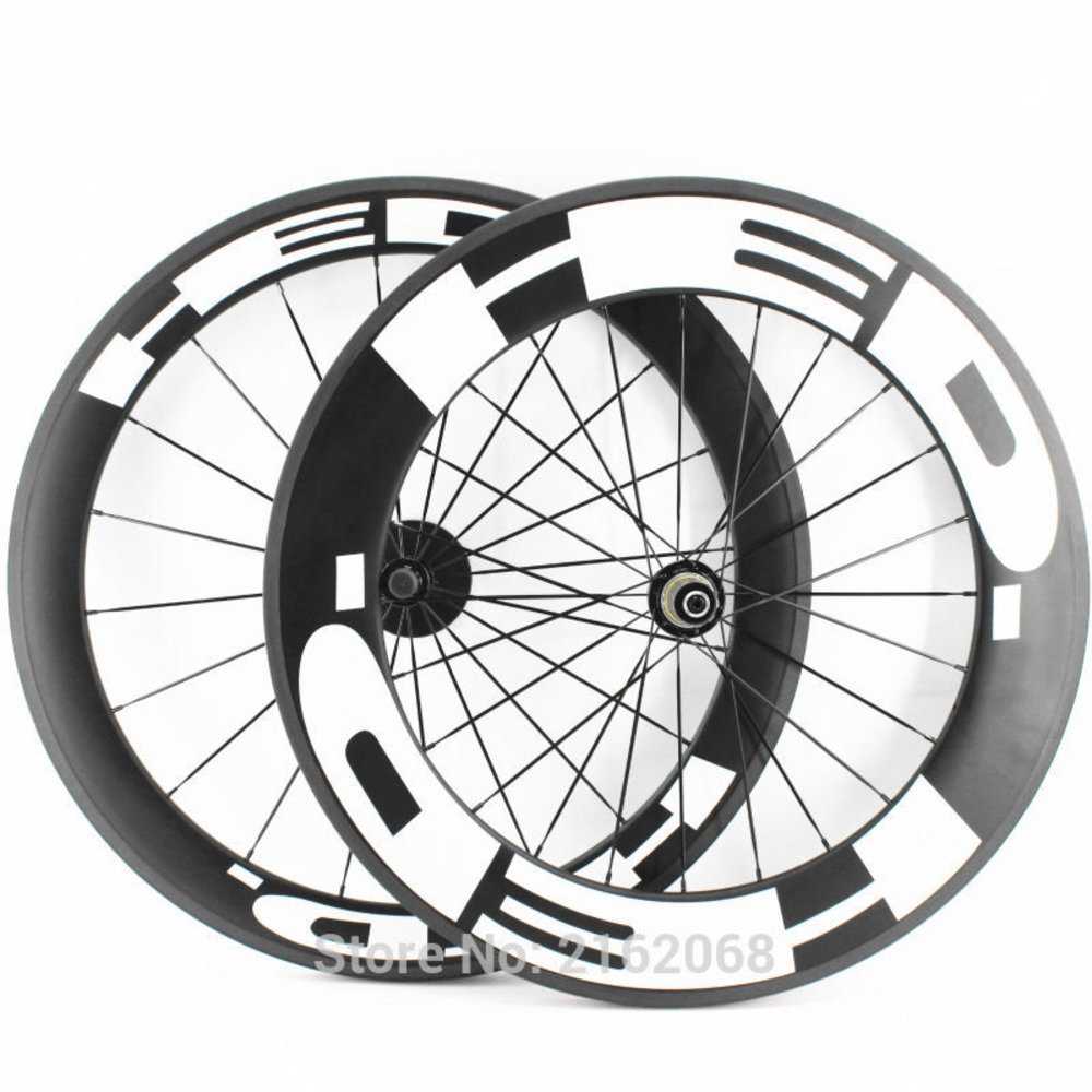 New 700C front 60粍+rear 88粍 cliner rim Road bike matte UD full carbon fibre bicycle wh