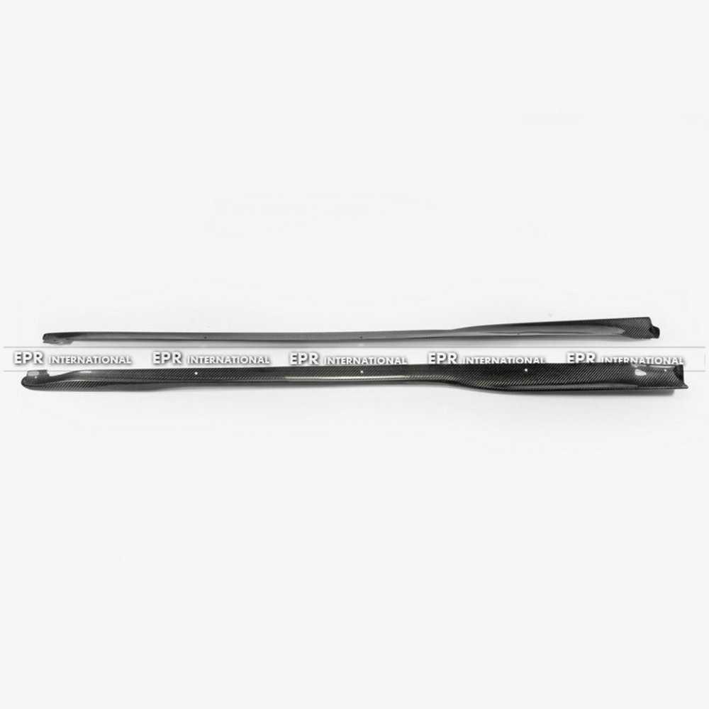 車 飾りつけ Carbon Fiber Side skirt step extension Car-Styling Body Kit Fit For Nissan Z33 350Z