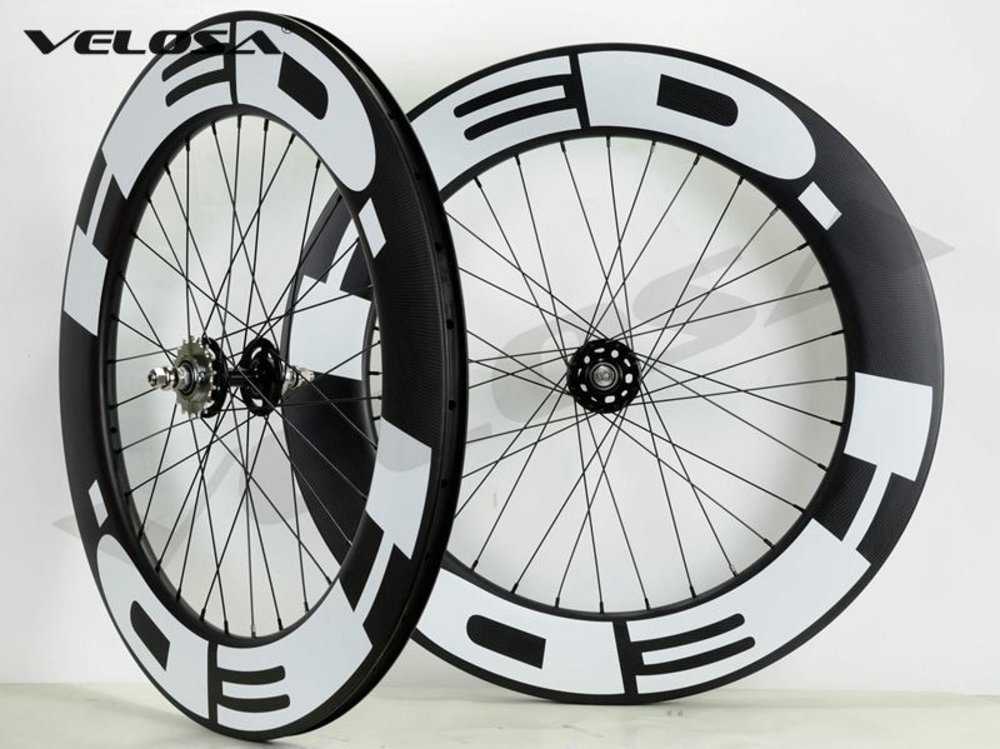 Outlet. only 20 sets. 700C track bike carbon wheelset. 88粍 cliner/tubular.fixed gear st