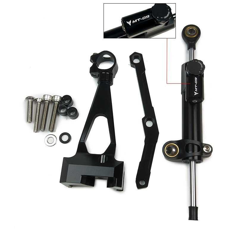 ステダン MT09 MT-09◎ステアリングダンパー 2014 2015 2016 2017 黒いこと