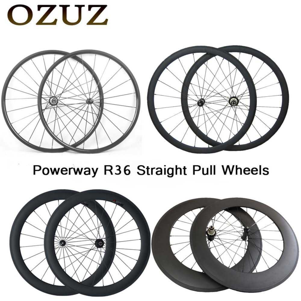 OZUZ straight pull 24粍 38粍 50粍 88粍 carbon wheels cliner tubular road bike wheelset 3