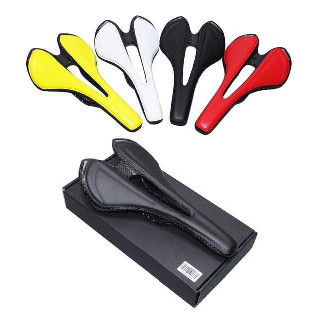 full carbon fiber road mountain bike saddle carbon saddle seat cushion ultralight carbon f