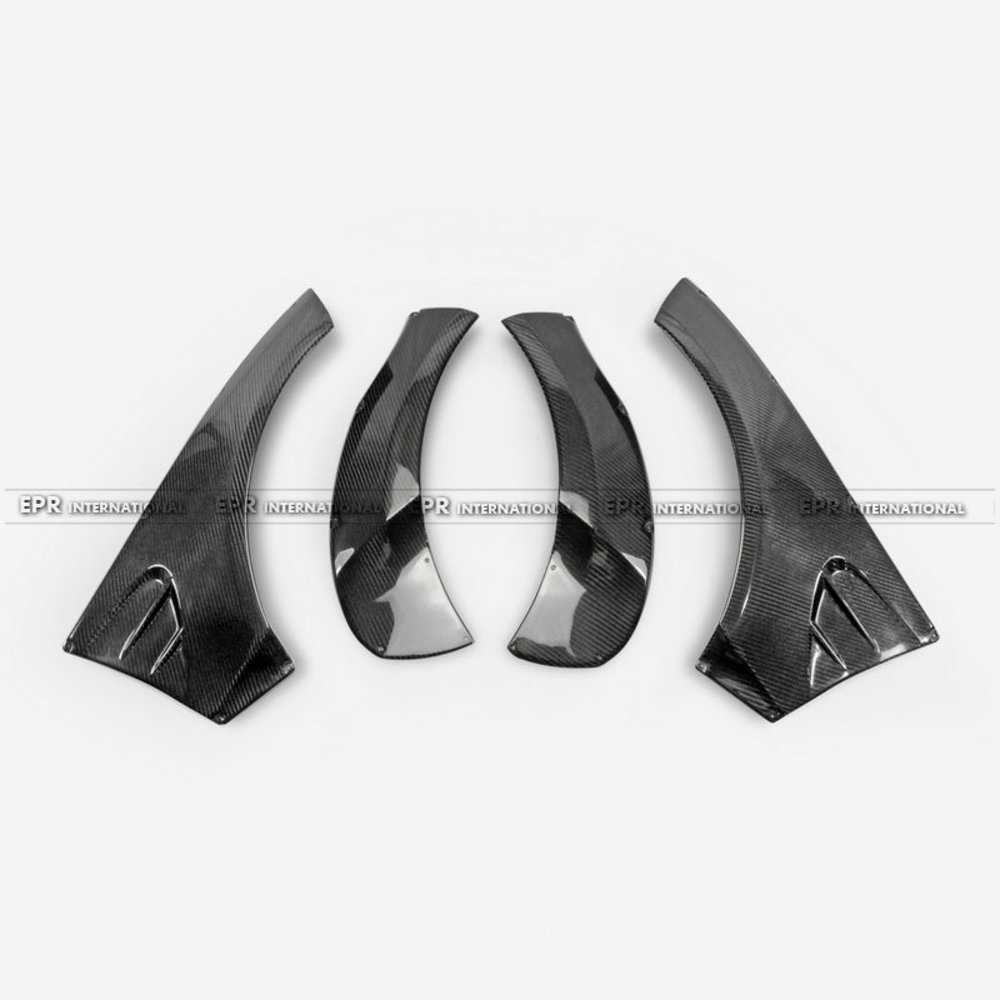 Car-styling For Hyundai Elantra Avante AD 2016+ Carbon Fiber Wide Body Kit Front Fender Gl