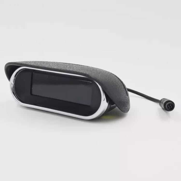 素晴らしい価格 後付 パーキング コーナーセンサー クリアランスソナー 前後 6センサー 駐車補助 0 3 2 2m 液晶付 シルバー Fucoa Cl