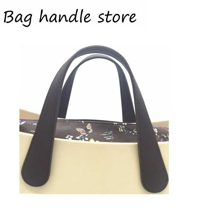 New handles for Obag Long Pu Faux Leather Handles for Classic ミニ O Bag ambag 65糎 70糎