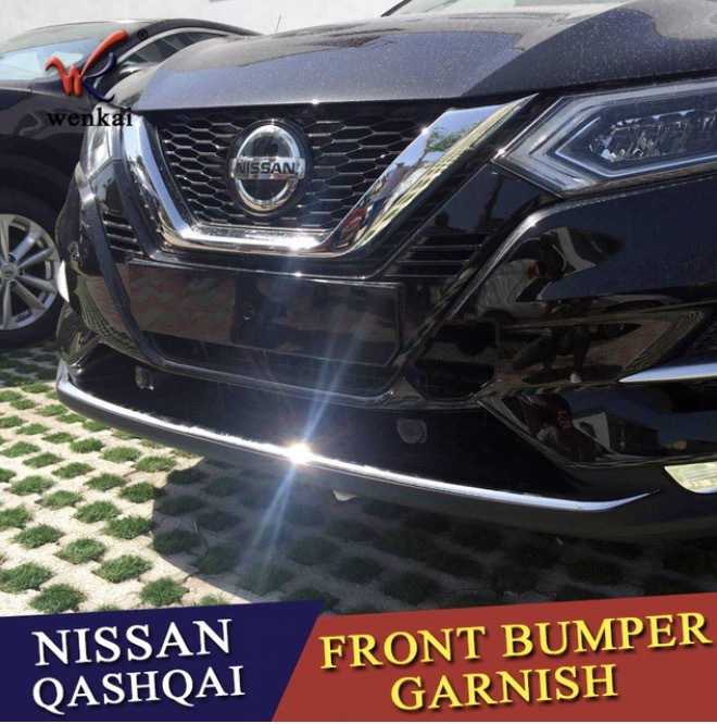 フロントバンパープロテクター リップスポイラーカバー NISSAN QASHQAI J11 2017-18｜四つ葉ショップ 11,577円