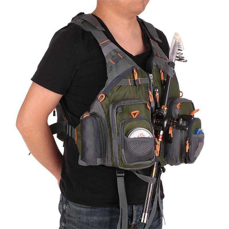 Outdoor Fishing Life Jacket Vest Vest Multi-function Professional Sea Fishing Multi-pocket