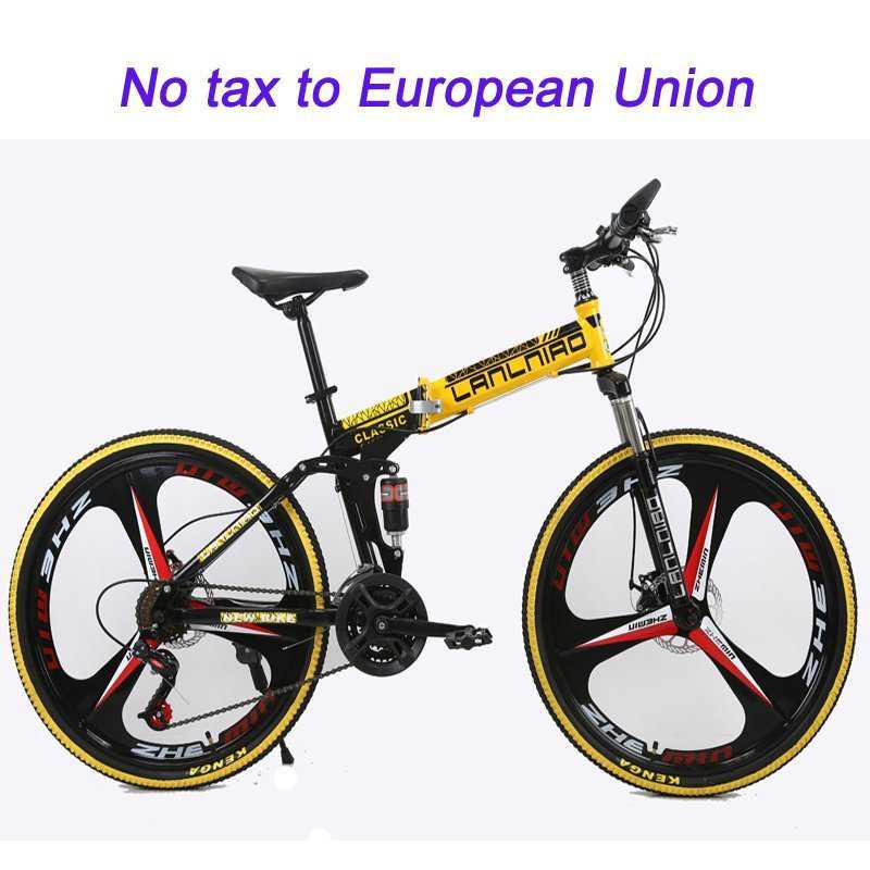 26inch folding お山 自動二輪車 21 speed double damping 6 knife wheel and 3 knife wheel bicyc