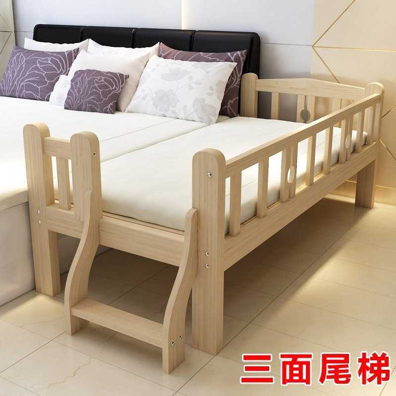 pure nature wood frame 26kg Sleeping alone. Bedroom 赤ちゃん bed sleep with parents small bed画像