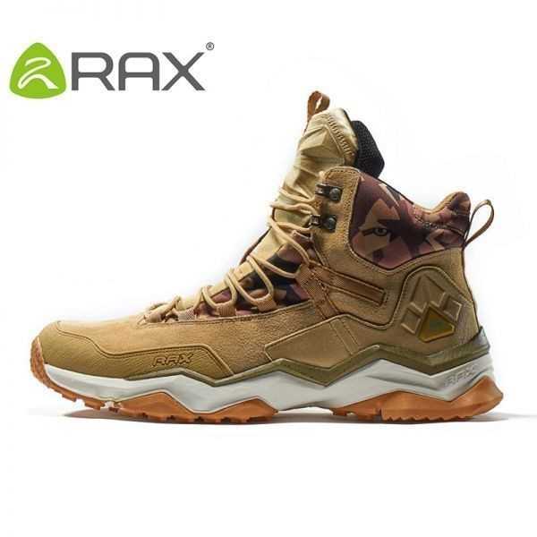 ハイキングシューズ防水革トレイルクライミング男性女性靴_light khaki men_11.0_27.0cm|四つ葉ショップ