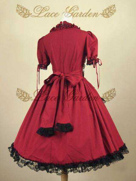 64 Off ゴスロリ ロリータドレス半袖ビクトリア朝ゴシックベル袖紫黒 Xl Fucoa Cl