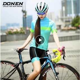 DONEN サイクリングスーツ 春夏用 半袖 クイック素っ気ない 通気性 銀輪 亭主もち用 S M L XL XXL その他-自転車用パーツ
