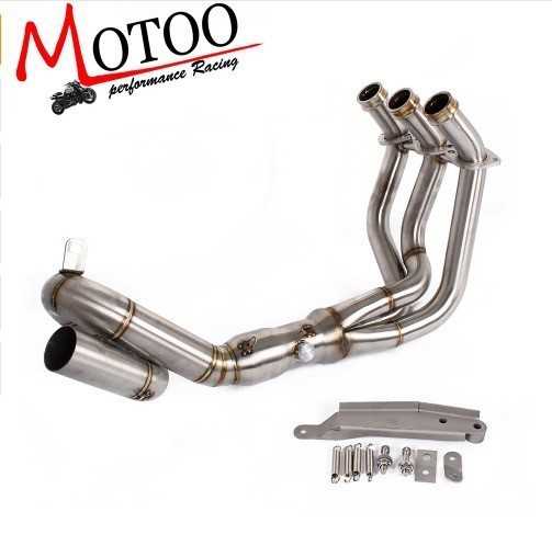 ヤマハ FZ-09 mt-mt 09 2014-2018 マフラー エキゾーストシステム フロントパイプスリップオンフルシステム|四つ葉ショップ