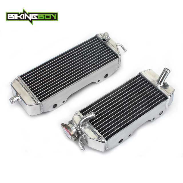 C899 Bikingboy mxオートバイアルミコア左&右水冷ラジエーター用カワサキkx 250 f kx250f KX-F 250 2006-2008|四つ葉ショップ