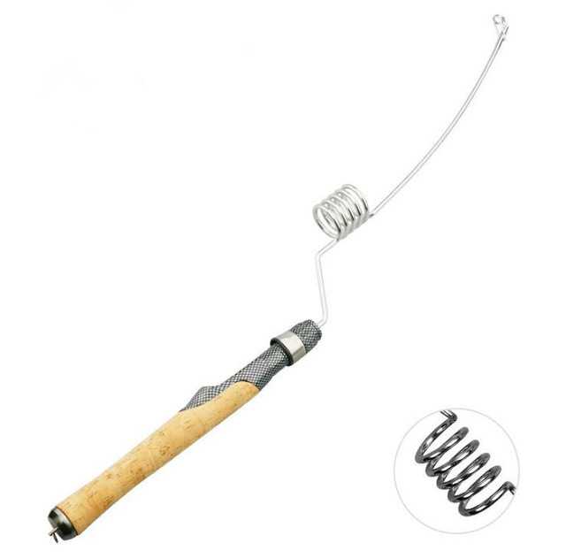 楽天市場】釣り バネ竿 エムロッド 黒檀グリップ EMMROD