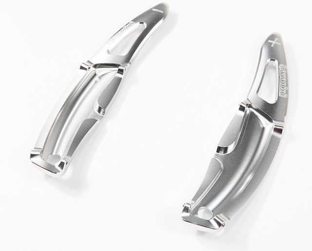 ステアリング 車輪 うつり変わりパドル 伸展 軽銀 ポルシェ パナメーラ マカン カイエン718 911 ボクスター Silver short スポーツ・アウトドア-自転車用パーツ