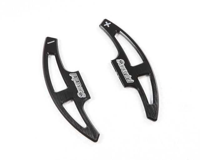 ステアリング 車輪 うつり変わりパドル 伸展 軽銀 BMW E90 E92 E93 M3 M6 2009-2013 Black 自転車用パーツ-その他