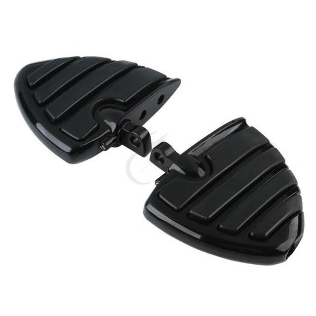 ペグ ハーレー スポーツスター ダイナ ソフテイル ツーリング xl883/cl1200/48/アイアン/ウイング/ボバー フットペグ ブラック｜四つ葉ショップ