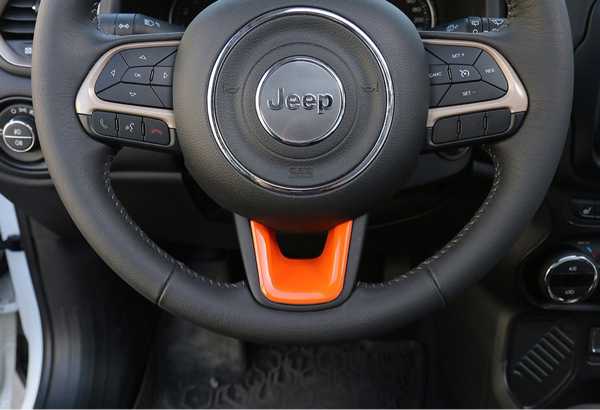 Jeep ジープ レネゲード ステアリング カバー orange お気に入り