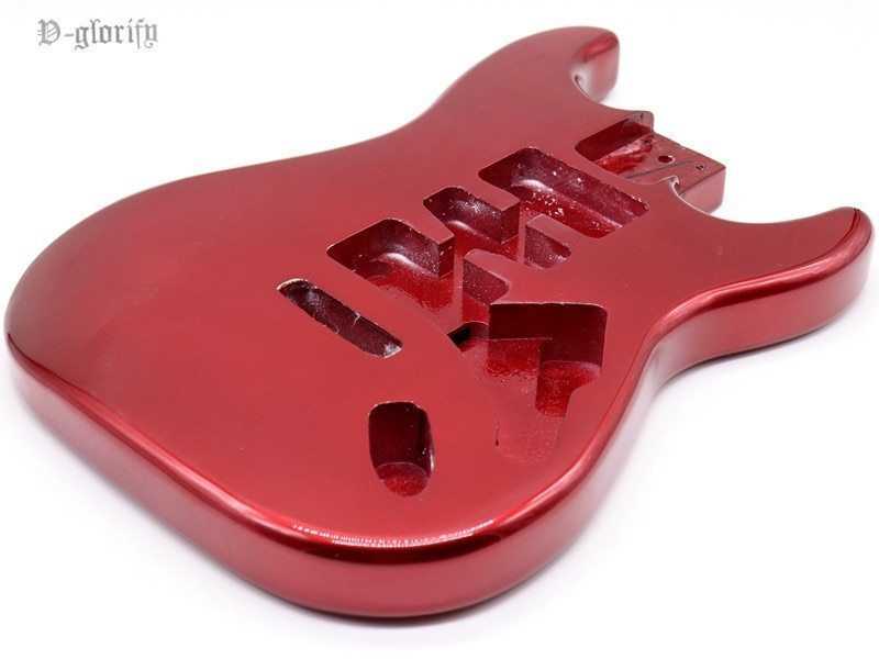 楽天市場】ST エレキギター ボディ 本体 メタリックブラック バス