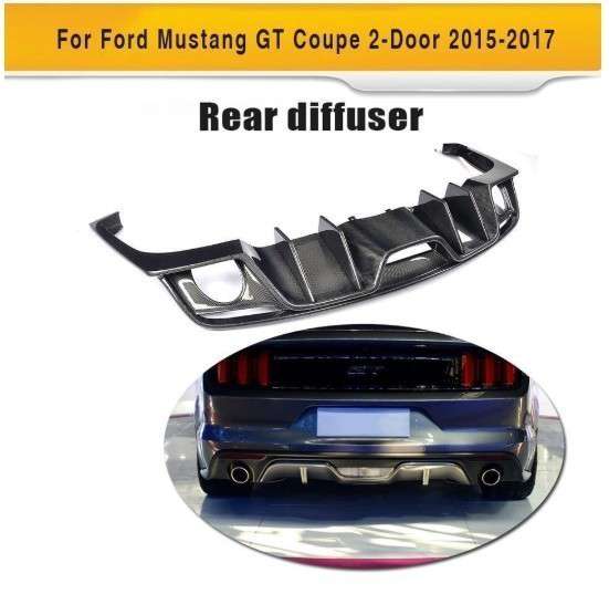 フォード マスタング 海外限定品 高品質 クーペ カーボン ディフューザー エアロ 2015-2017年