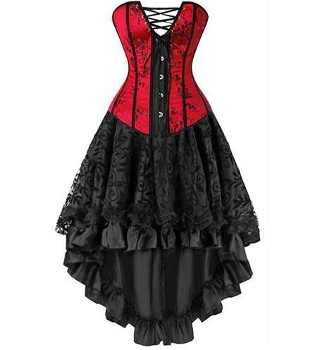 EXCENTRIQUE ブラック レースアップ コルセット　ビスチェ Lサイズ コルセット ビスチェ レースアップ ランジェリー ブラック 女性