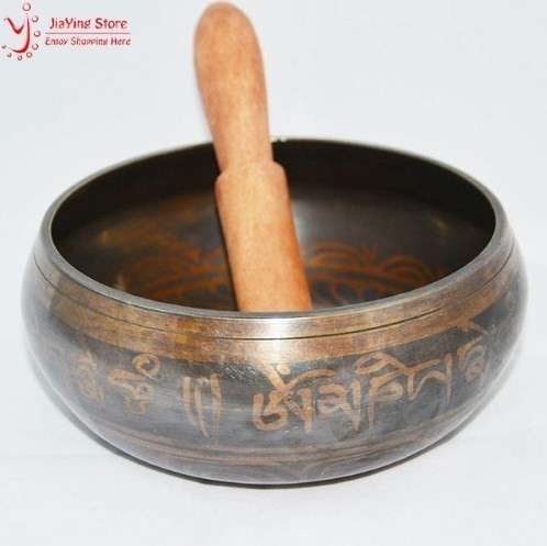 楽天市場】アンティーク シンギングボウル セブンメタル 16．5cm