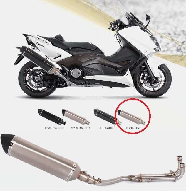楽天市場】TMAX530用 エキパイ フルエキゾーストパイプ 50.8 スリップ