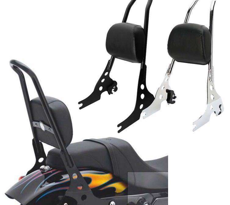 ハーレー スポーツスター デタッチャブルシーシーバーバックレスト 883 1200 xlh xl 883C 883R 1200R 1200C