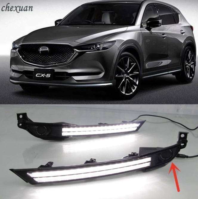 マツダ用ー LED 12ボルト ランニングライト Mazda cx-5 cx5 cx 5 2017 2018|四つ葉ショップ