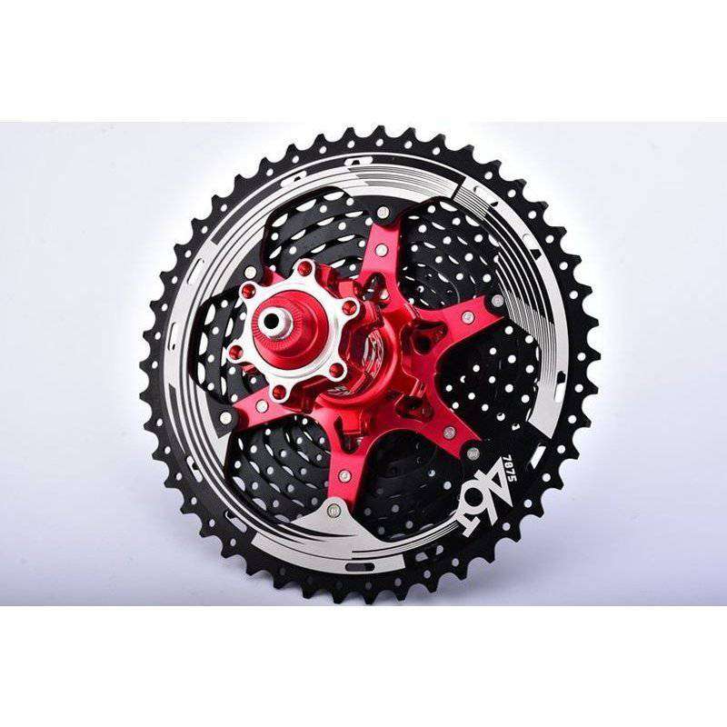 SunRace CSMX8 11-46T 11速MTBバイクカセットフリーホイールワイドレシオ自転車MTBフリーホイールカセット11-46T