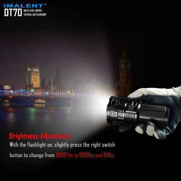 IMALENT 雨合羽IPX-8 DT70 XHP70 16000LMUSB申し受ける式点火装置 USB懐中照明ランプ懐中電灯