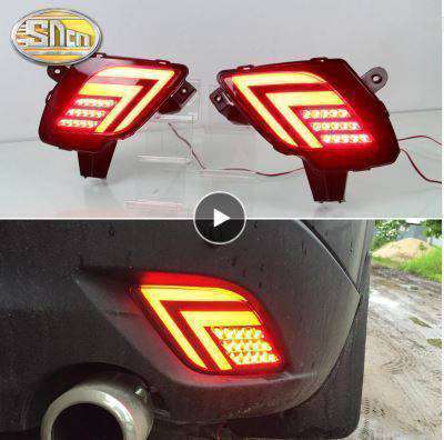 マツダー Mazda CX-5 CX5 2013 2014 2015 2016 多機能 LED 反射ランプ リアバンパー
