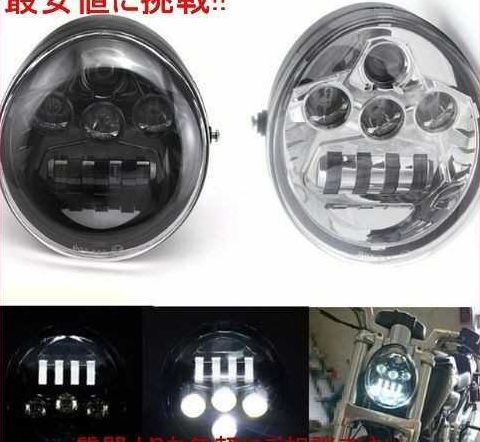 黒 VRODハーレー黒ヘッドライトランプハーレーVロッドヘッドライトVROD VRSCA VRSCヘッドライトVRSC/V-ROD