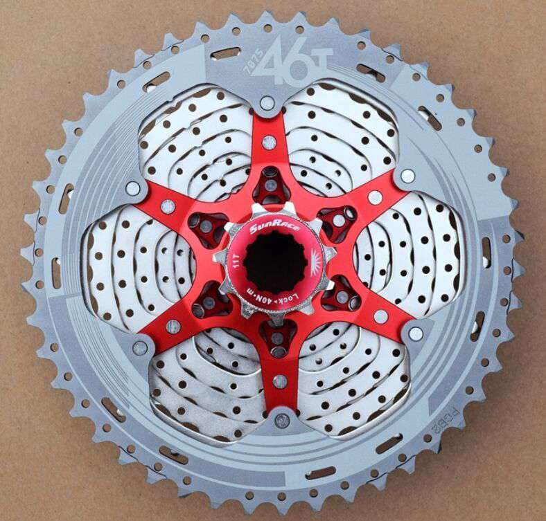 3072 SunRaceー CSMX8 11-46T 11速MTBバイクカセットフリーホイールワイドレシオ自転車MTBフリーホイールカセット11-46T｜四つ葉ショップ